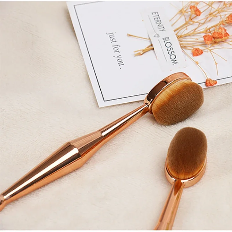 1PCS Makeup Brush Toothbrush Mermaid Makeup Brush Foundation Oval Brushes High End Foundation Brush Foundation Oval Brushes view 4