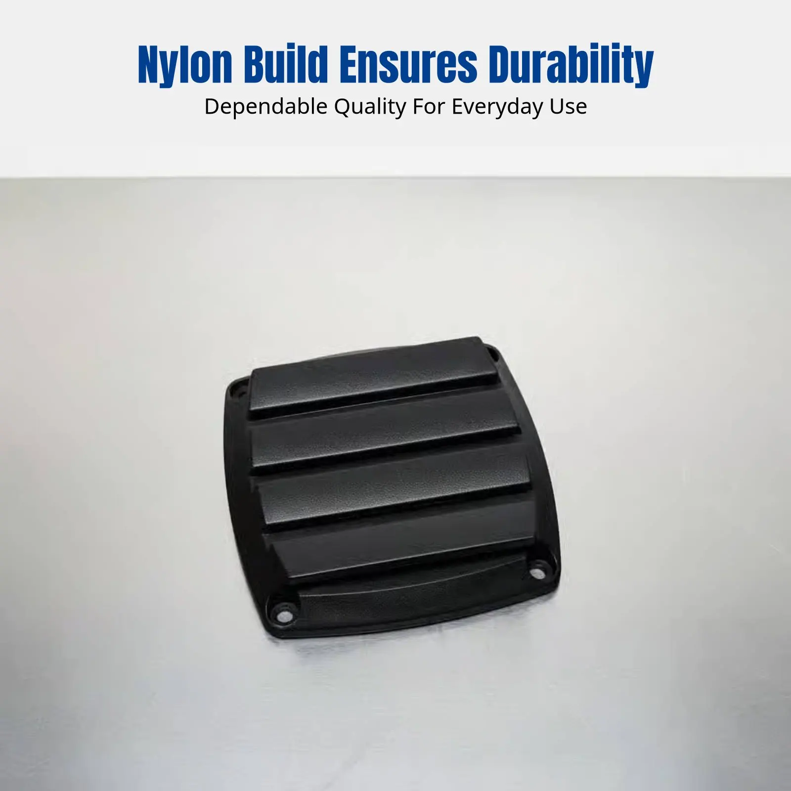 

Нейлоновая вентиляционная панель, вентиляционное отверстие с винтами, черная или кремовая, аксессуар для вытяжки воздуха на яхтах, в автодомах и на морских судах