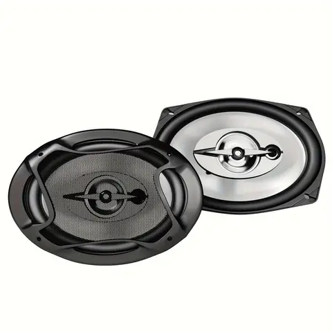 Altavoces de Audio Coaxial para coche de 6x9 ", sistema de sonido máximo de 1000W con tweeter medio y respuesta de graves mejorada, 2 uds.