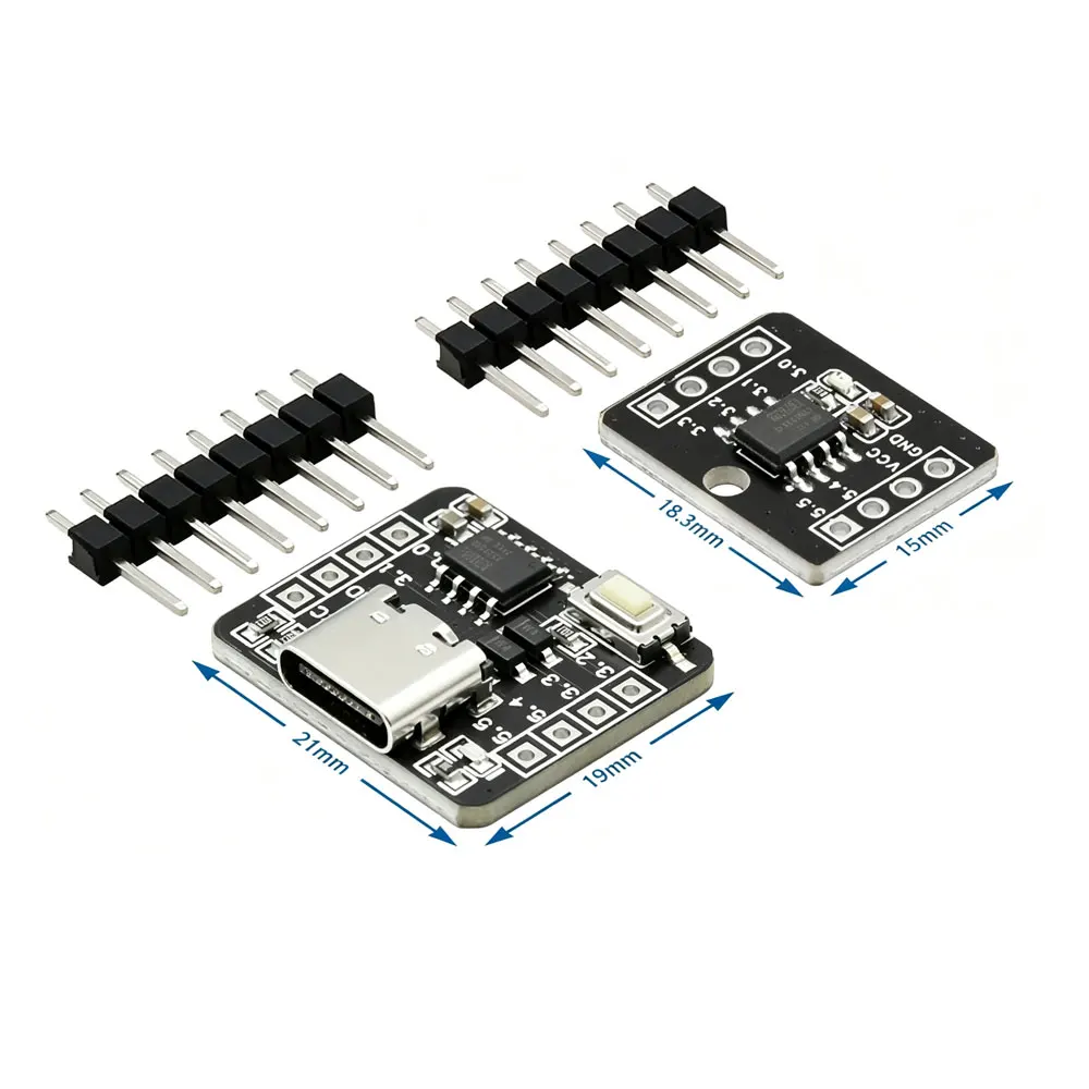 1-5pcs STC8G1K08A core board development board Self-contained ADC microcontroller controller 51 development board 8-pin module