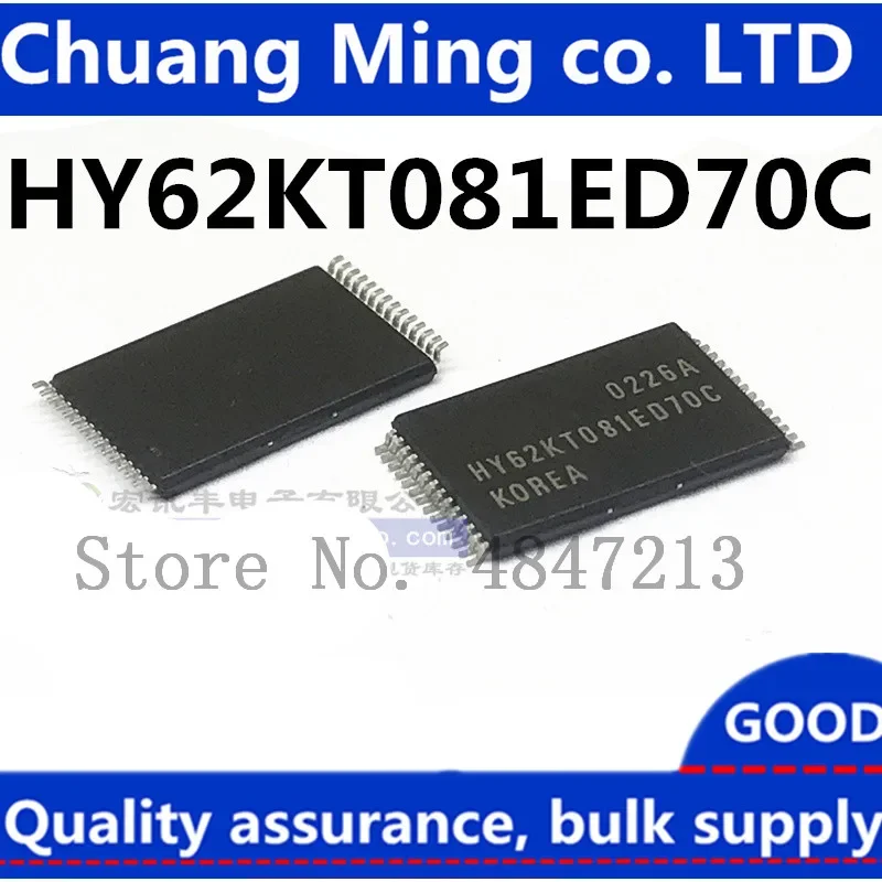 

Free Shipping 10pcs/lots HY62KT081ED70C HY62KT08081E-DT70CDRIC HY62KT081ED-70C TSOP28 Quick delivery of Spot Stock