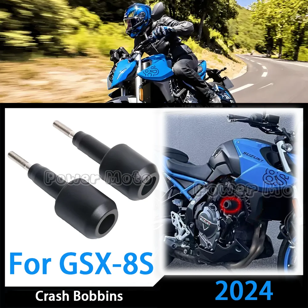 

Motorcycle Accessories Frame Sliders Falling Crash Protector Guards Pad Fit For GSX 8S 2024