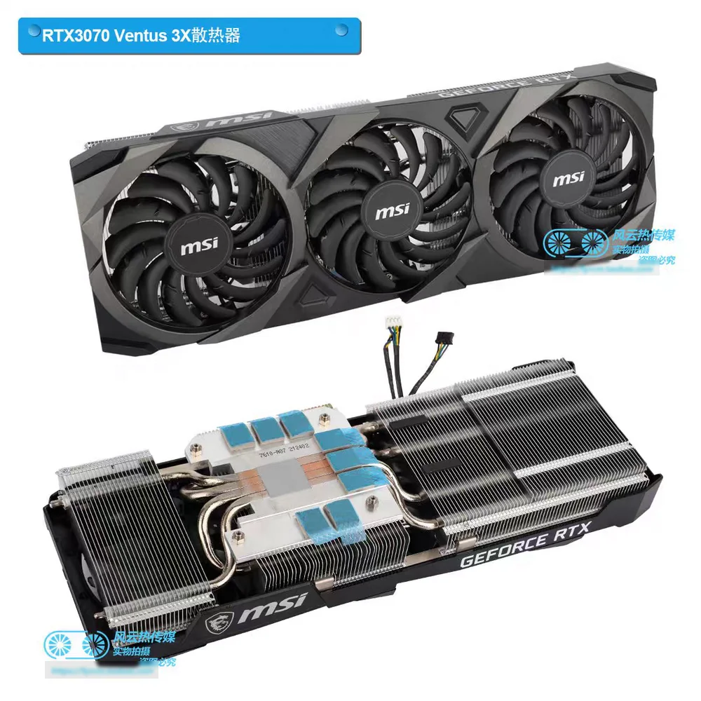 New Original Radiator Cooler for MSI RTX3070 RTX3070Ti VENTUS 3X Graphics Video Card