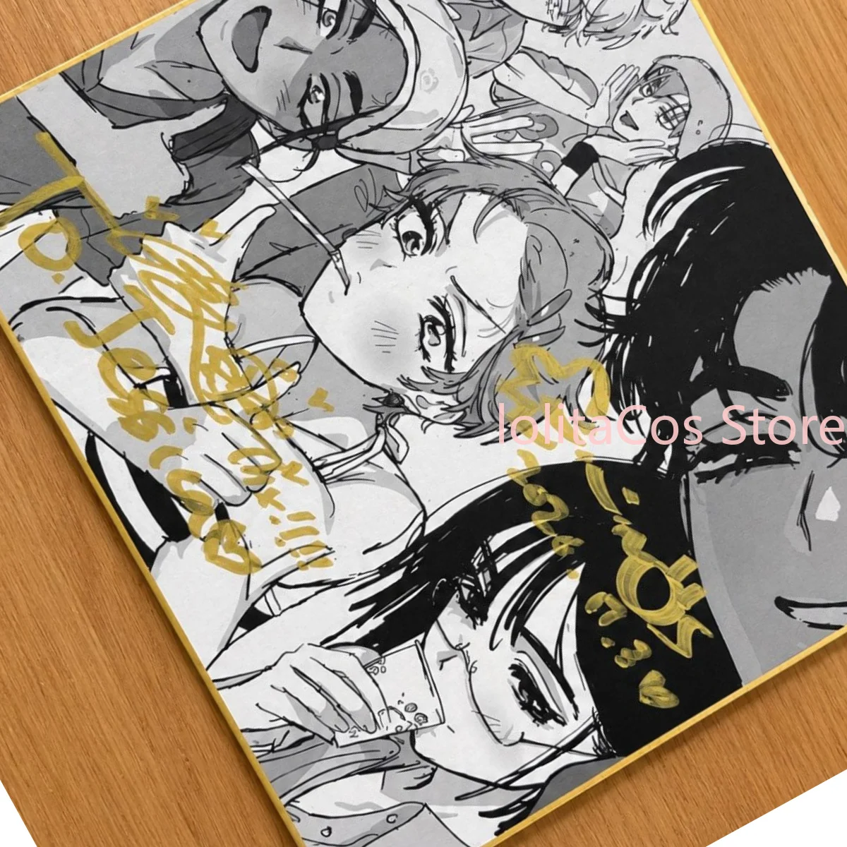 Alien Stage Ivan Sua Ivan Till Luka Mizi Hyuna Anime Colored Paper Shikishi Desktop Ornament Room Decor Birthday Gift Cosplay