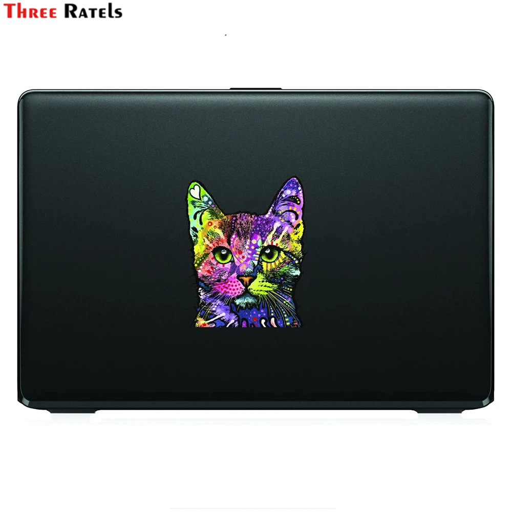 Three Ratels I863 Enjoy It Dean Russo Cat Car Stickers, Outdoor Rated Vinyl Stickers Decal for Windows Bumpers Laptops or Crafts