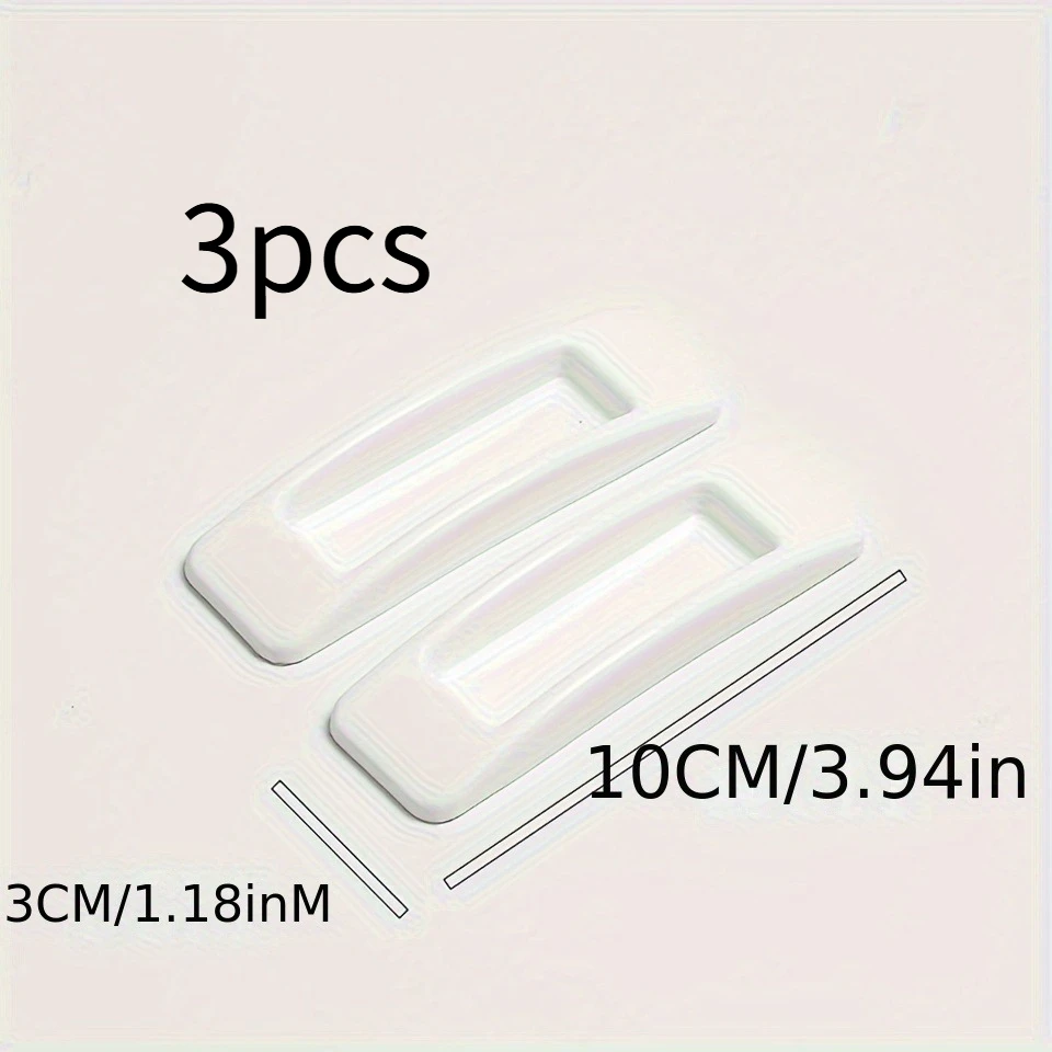 3pcs Self-adhesive Instant Cabinet Handle Pull Drawer Pull Assistant, with Adhesive Sliding Door Handle
