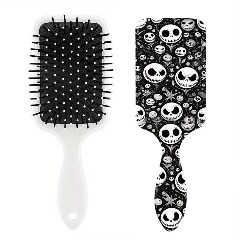

The Nightmare Before Christmas Air Cushion Massage Comb Jack Skellington Cartoon Hair Brush Hairdressing Tool Girl Birthday Gift