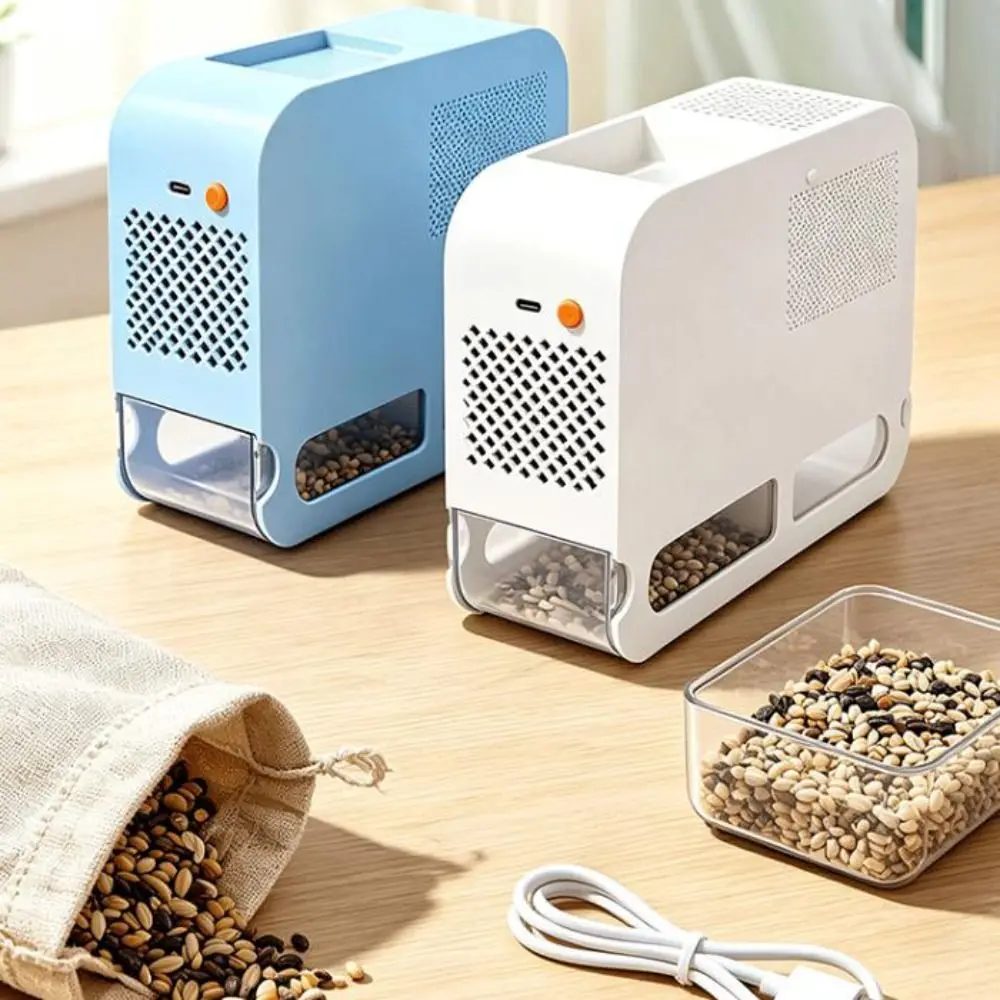 Electric Bird Food Shell Blowing Machine Efficient Quiet Operation Bird Food Separator Detachable Easy Cleaning