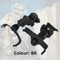 Electronic Headphone Tactical Helmet Headset Bracket ARC Helmet Rail Adapter for Airsoft COMTAC II COMTAC III Tactical Headset