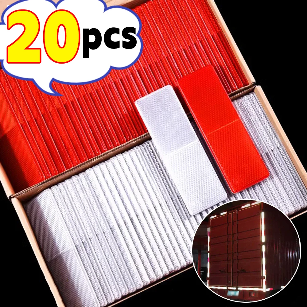 

Safurance велосипед грузовик прицеп автомобиль пластиковый отражатель ночная безопасность предупреждающая наклейка лента предупреждающая пластина наклейки автомобильные аксессуары