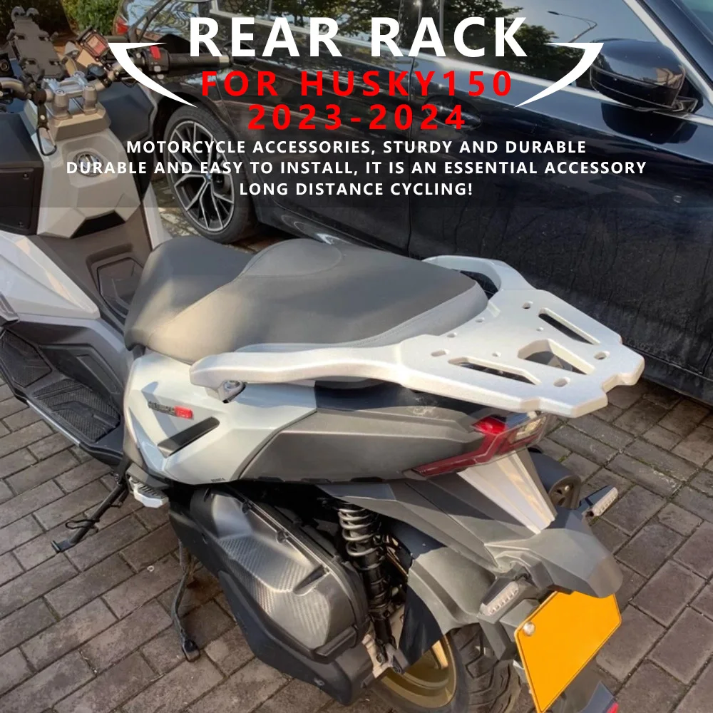 

MTKRACING для SYM HUSKY150 2023-2024 аксессуары для мотоциклов задняя багажник грузовая стойка держатель багажника кронштейн