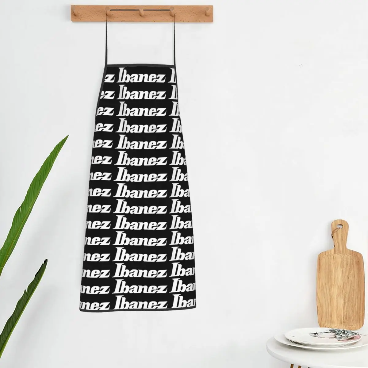 Ibanez Guitars Aprons Chef Cooking Tablier Sleeveless Bib Kitchen Cleaning Pinafore for Women Men Gardening