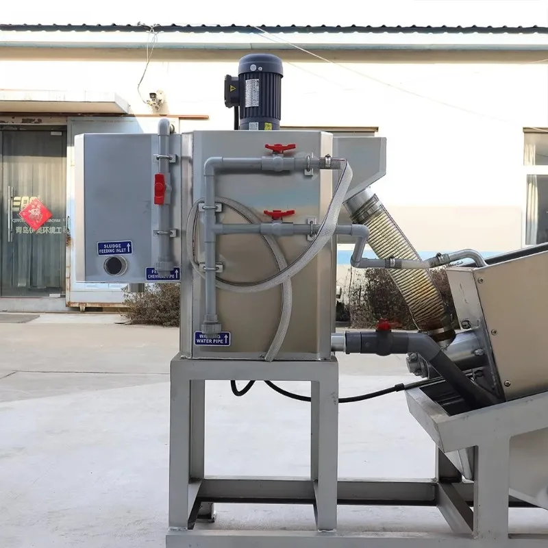 Benutzerfreundliche Schraubenpressmaschine, Schlamm-Dörrgerät, industrielle Schlamm-Entwässerungsgeräte