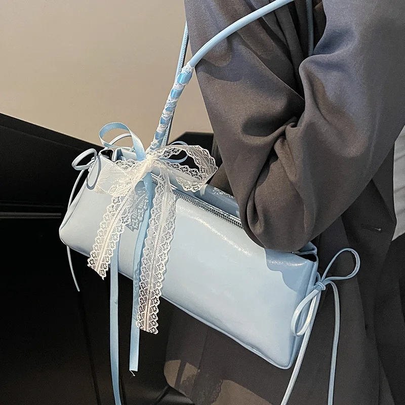 Корейская модная нишевая простая балетная сумка подмышки, повседневная и модная универсальная высококачественная женская сумка на одно плечо