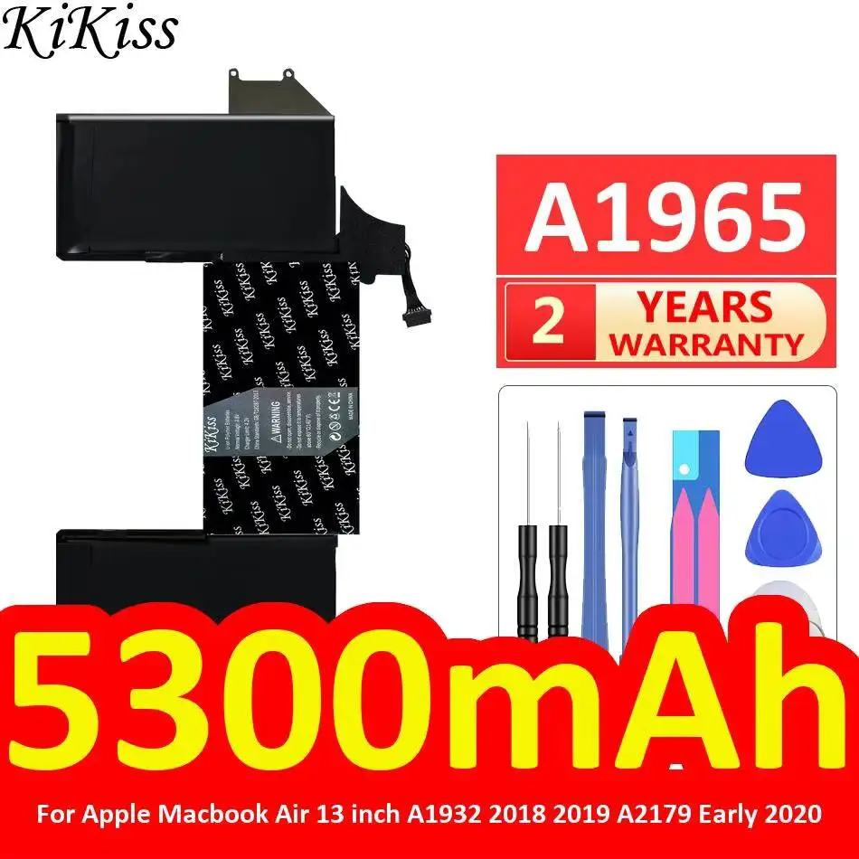 A1965 For Apple Macbook Air 13 Inch A1932 2018 2019 A2179 Early 2020 High Compatibility 5300mAh Laptop Battery