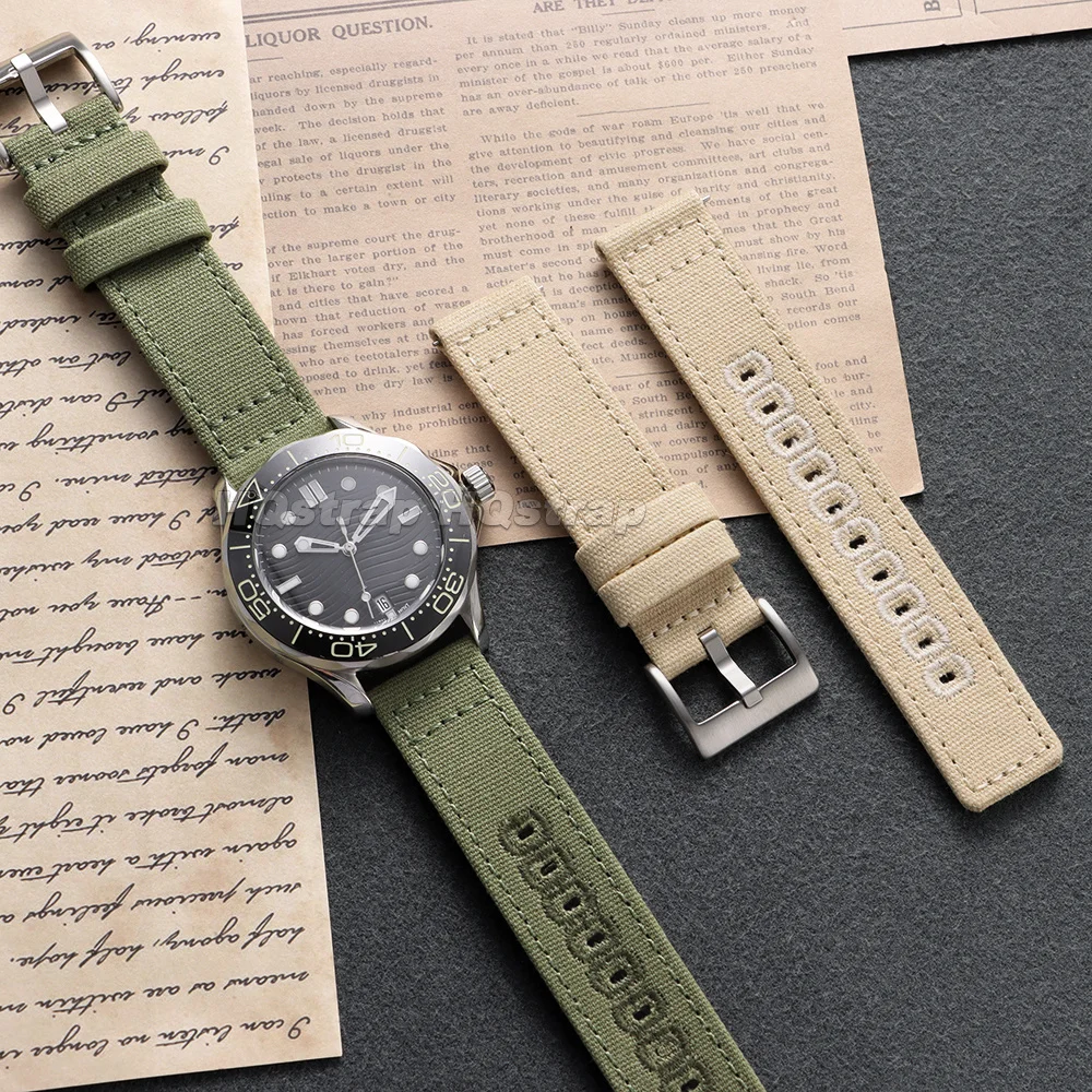 Нейлоновый ремешок для часов 1 – обзор и цена Canvas Strap Watch