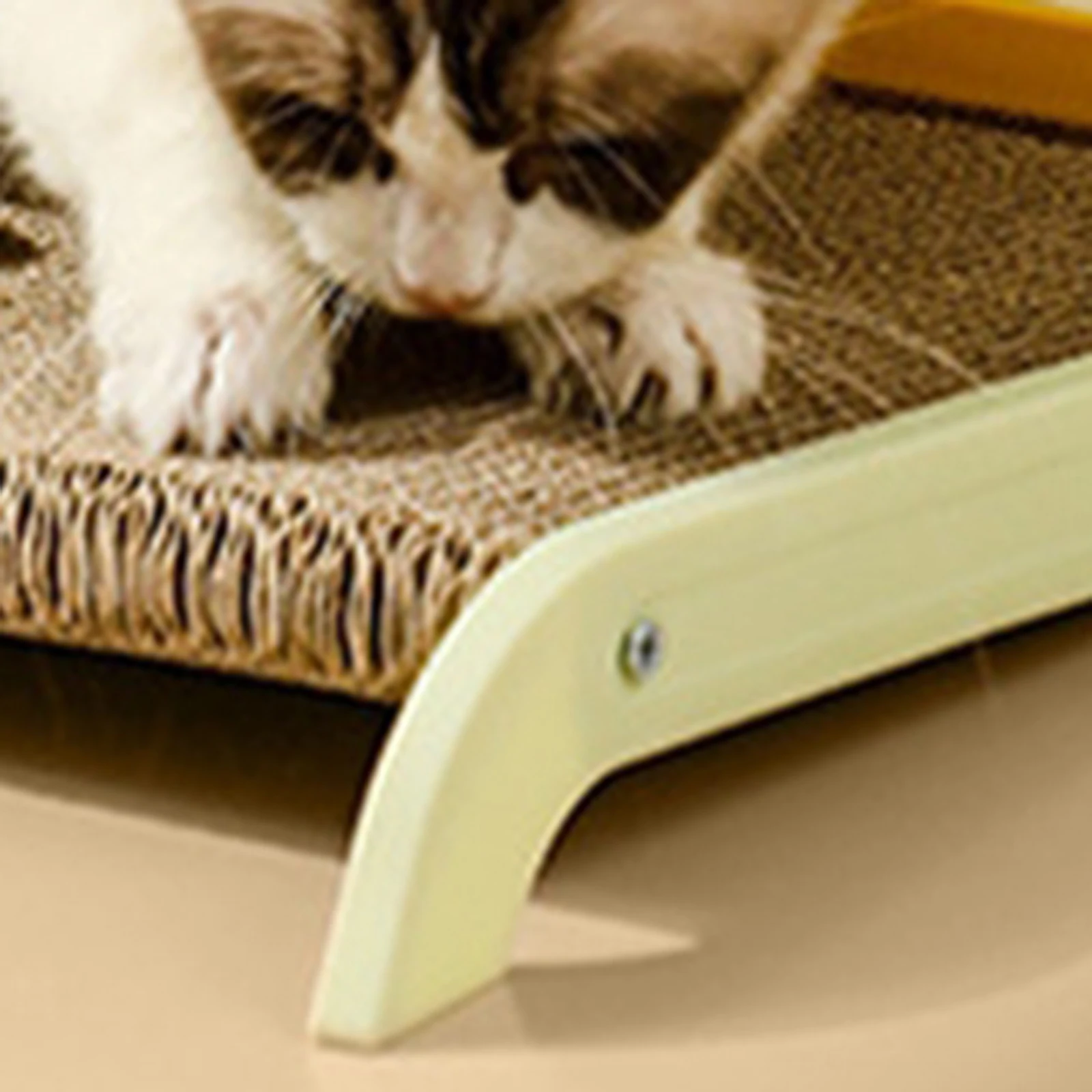 Pet Cat Scratching Board L-shaped Vertical Cat Scratcher Cardboard Scraper Claw abreaction Toy Kitten Corrugated paper Equipment