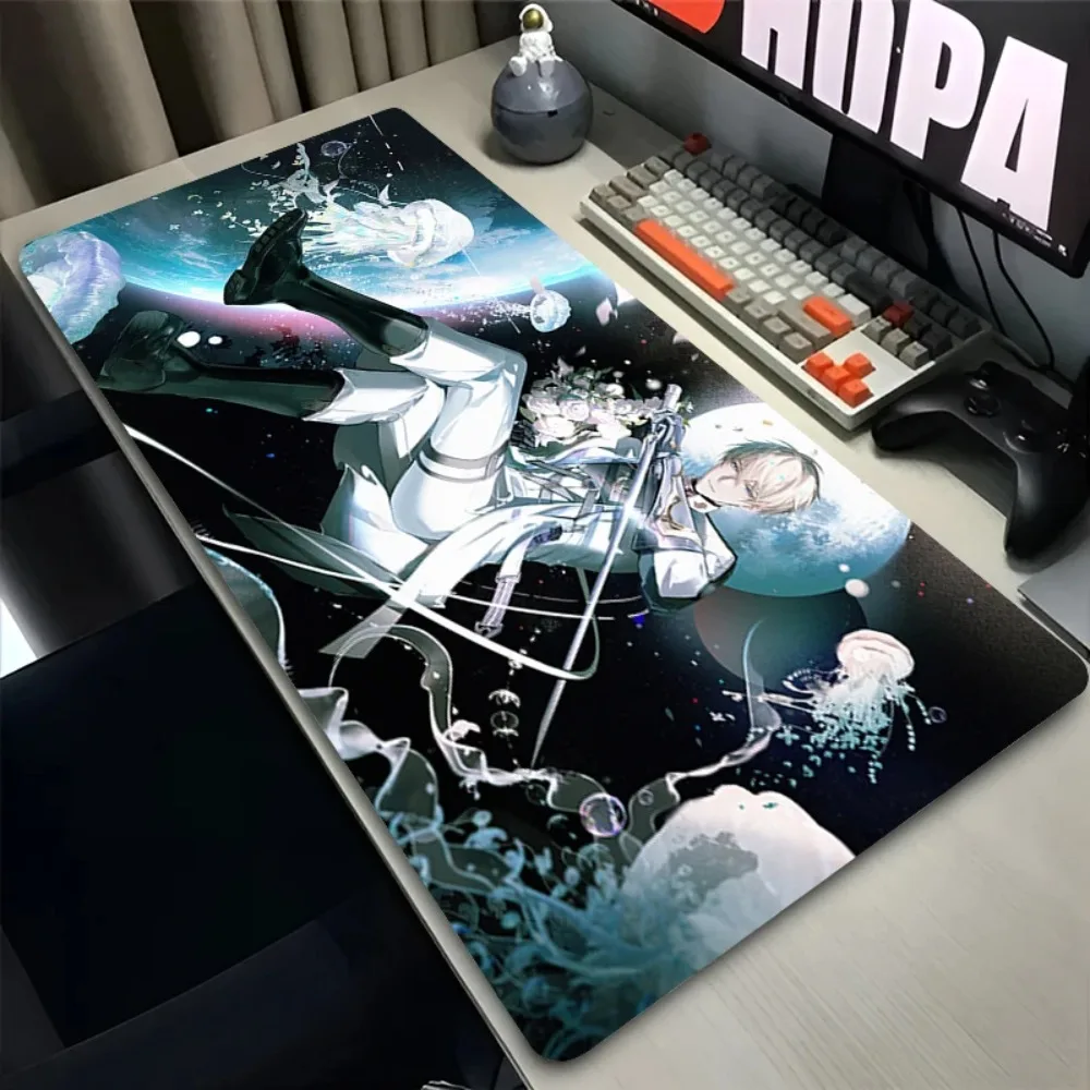 Mouse Pad Laptop Anime Extended Desktop Mat Computer Gamer HD Mousepad Gaming Accessories Love And Deepspace Xavier Keyboard Pad