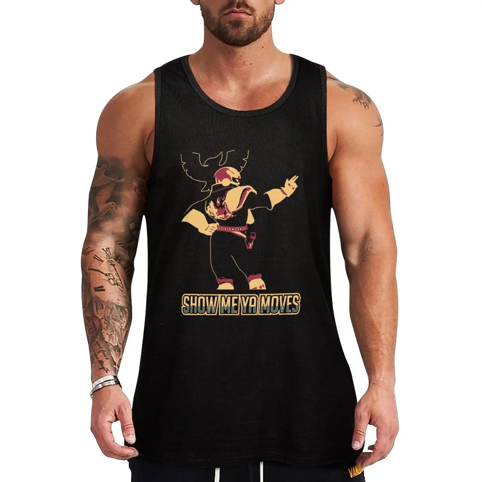 

New Show Me Ya Moves Tank Top running shirt underwear bodybuilding man