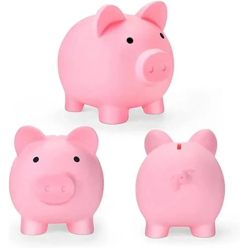 Pig Shaped Piggy Bank - Beautiful Piggy Bank - Souvenir Decoration: The Best Gift for Family and Friends in Pink