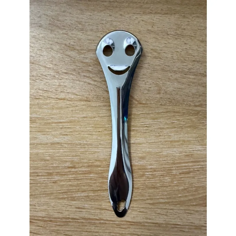 

Dental Double-sided Deep Tongue Scraper Cleaner Reduces Bad Breath Freshens Breath Stainless Steel Smiley Face Oral Care Tools