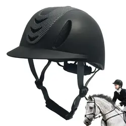 High Quality Equestrian Helmet Horse Riding Helmet Breathable Durable Safety Half Cover Horse Rider Helmets For Outdoor Sports