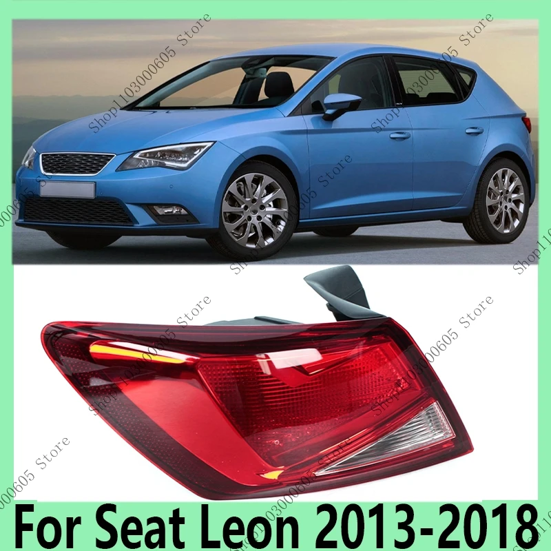 

Для Seat Leon 2013-2016 2017 2018 2019 2020 автомобильные аксессуары задний бампер задний фонарь указатель поворота водителя без лампы