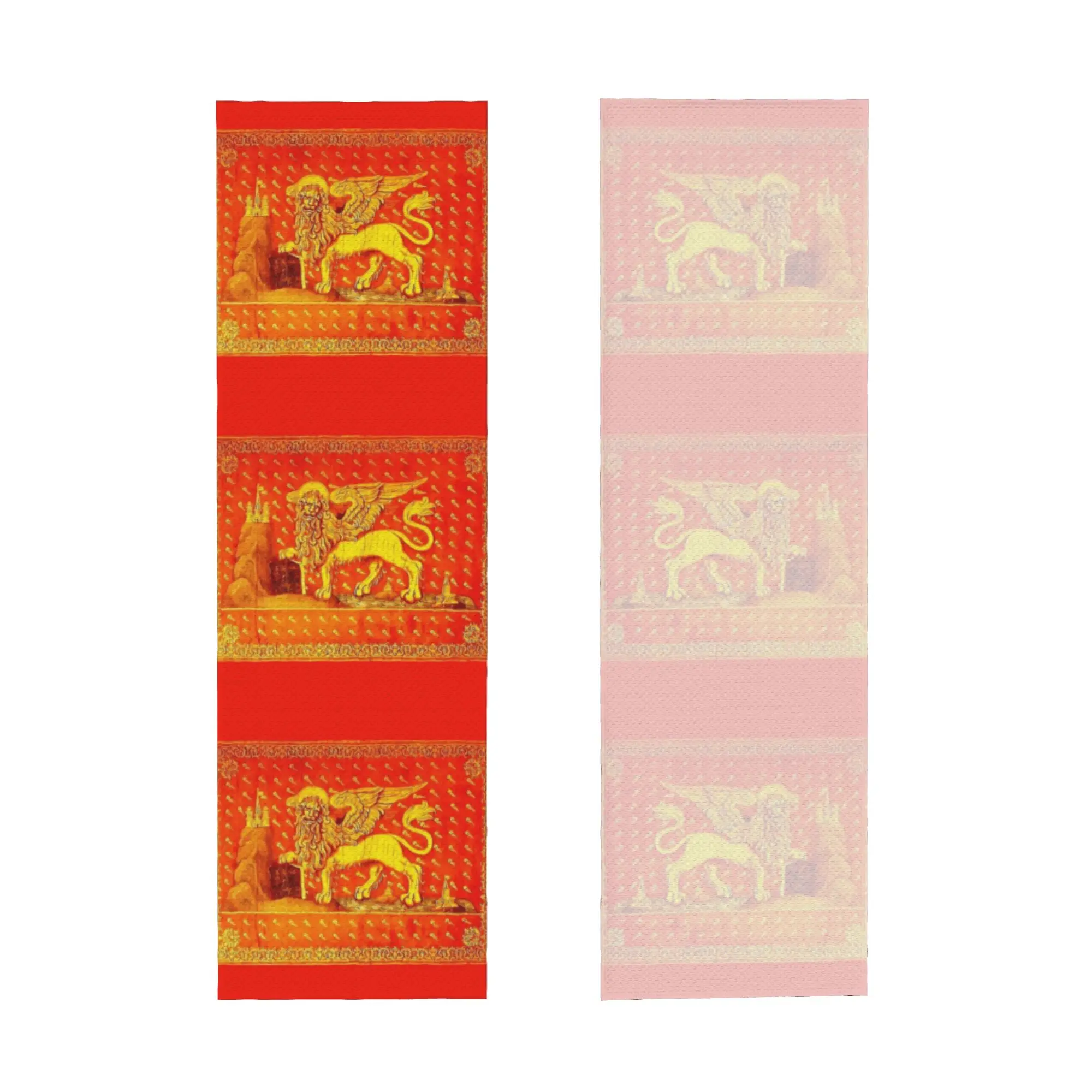 Venice Veneto Flag Towel Quick Drying Lion of Saint Mark Super Soft For Training Towels