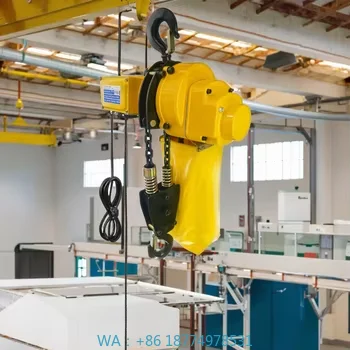 Construction Chain Hoist With Hook Hoist  Crane Electric Chain  Hoist 5 Ton Electric Swing Stage