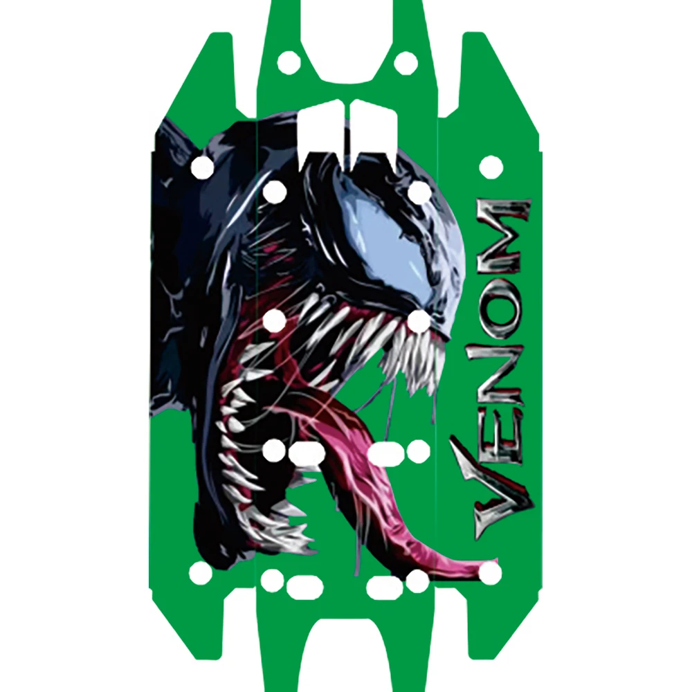GVM Chassis Skin Protector Chassis Armor Skid Plate Chassis Wrap Kit Chassis Wrap Protection Skin For Traxxas XRT 1/6 8S