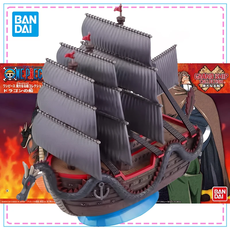 

Bandai Figure-rise Standard One Piece GRAND SHIP Anime Figure DRAGON Action Figures Genuine Original Toys for Children's Gifts