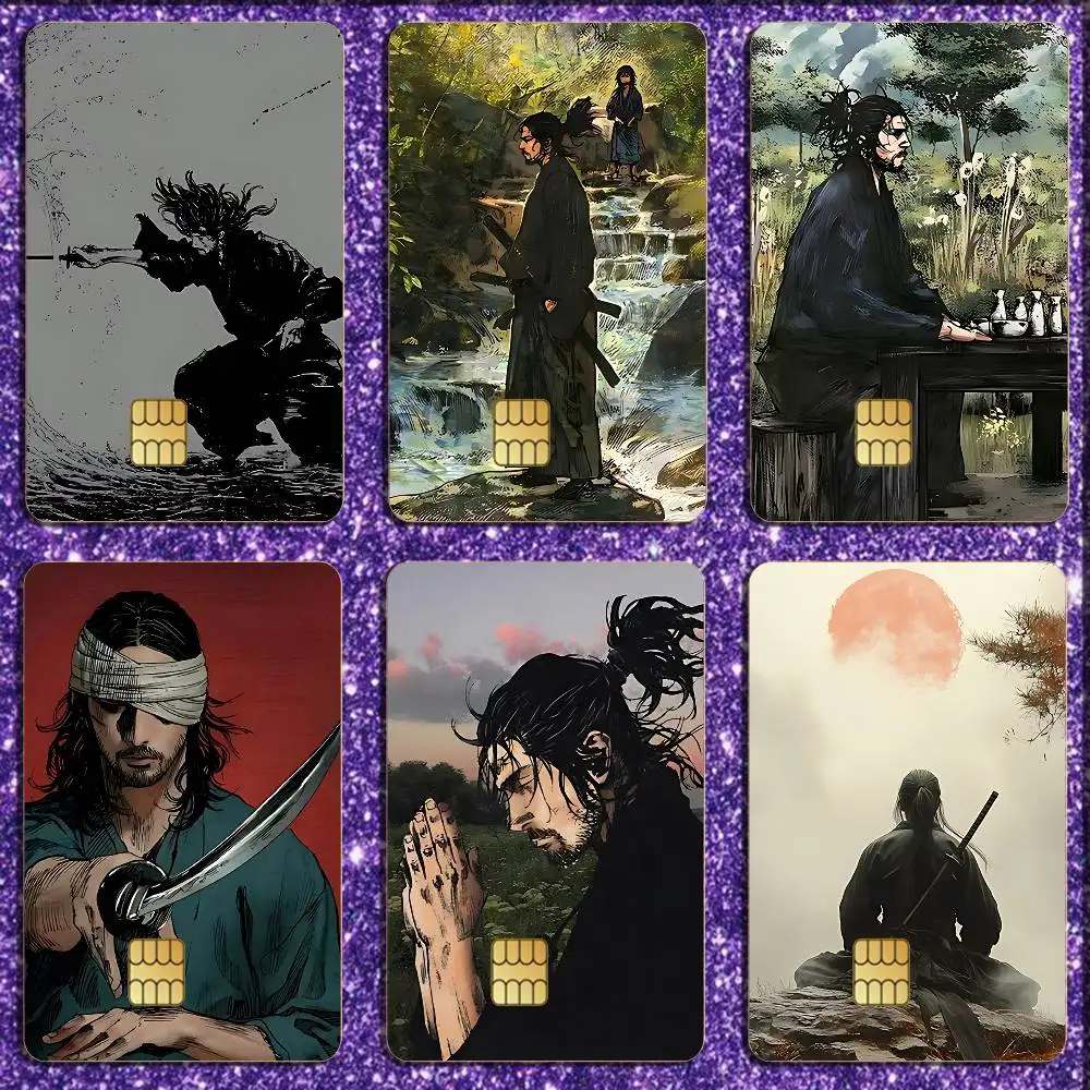 

Miyamotos Musashi Credit Debit Bank Film Skin Sticker Front Cover