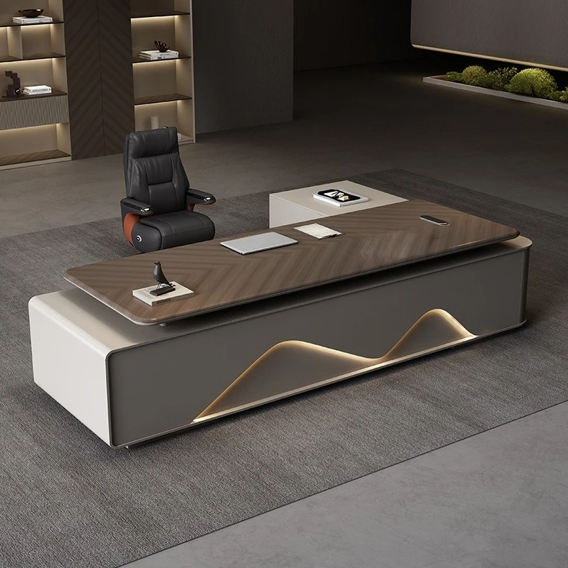 

Элитный стол руководителя, кресло для председателя, стол для ведущего менеджера, большие офисные столы и стулья, мебель для офиса.