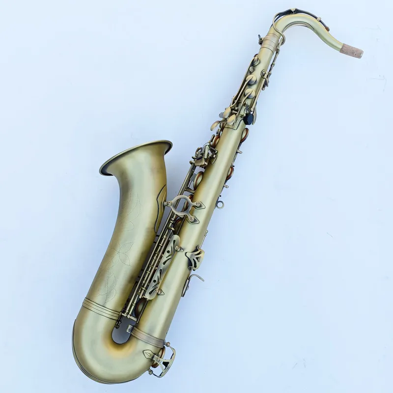 Jupiter JTS500Q Tenor Saxophone Reference Antique Copper B Flat Woodwind Instrument With Case Mouthpiece Reeds Neck