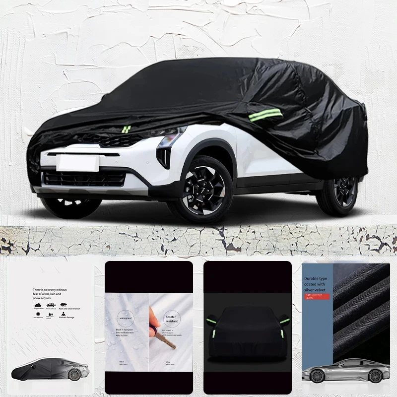 

For Kia Sonet Car cover Exterior Car Cover Outdoor Protection Full Car Covers Waterproof