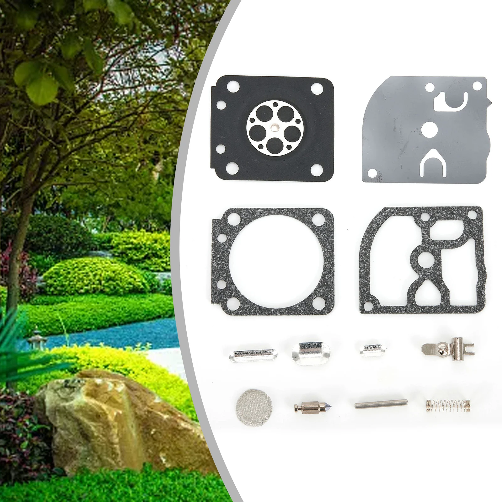 

Carburetor Repair Kit For RB-70 018 MS180 017 MS170 Chainsaw Lawn Mower Spare Parts Yard Garden Repair Tools