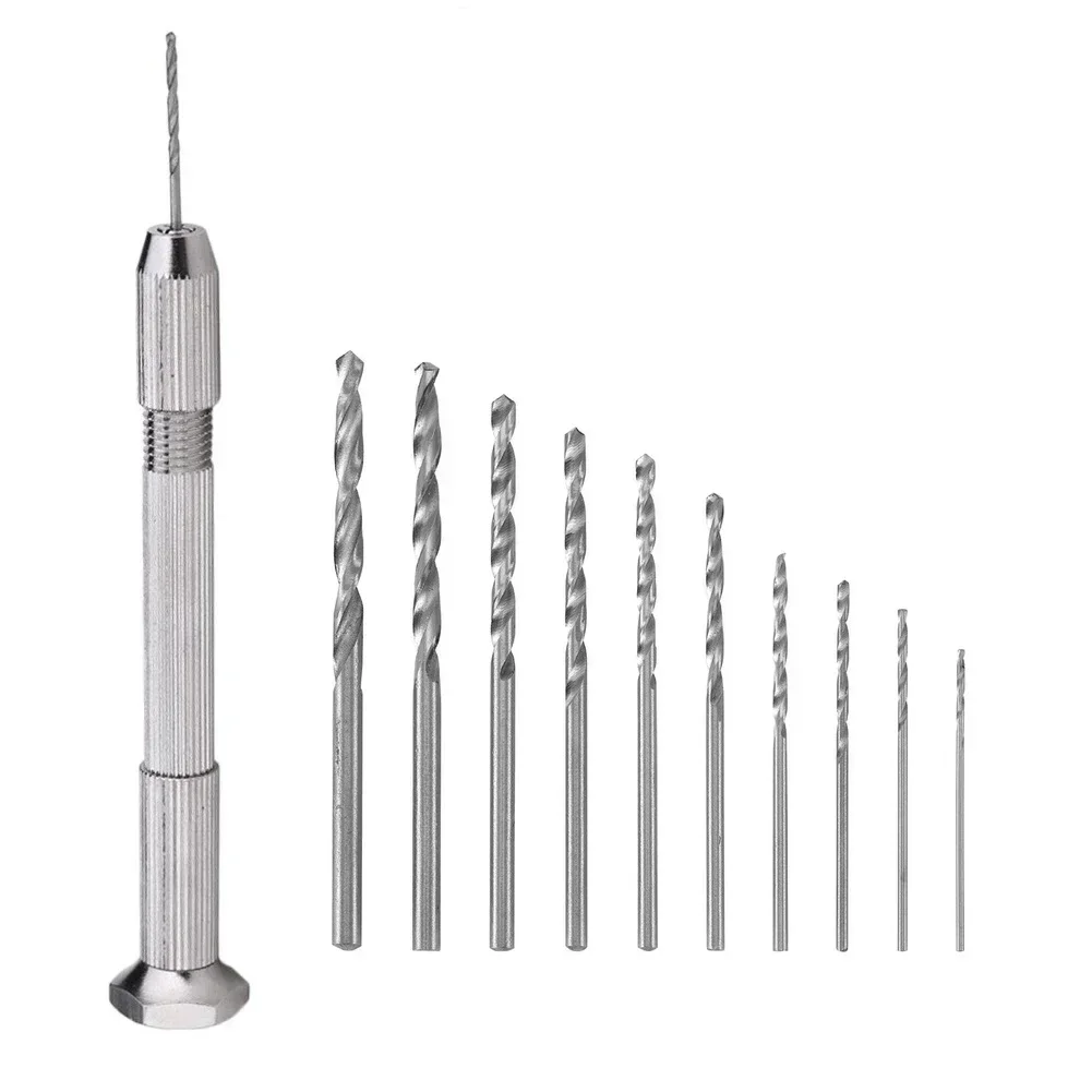 Imagem -05 - Alça de Broca Manual Mandril sem Chave Brocas Hss 0.83.0 mm para Faça Você Mesmo Artesanato Pcb Perfuração de Joias Conjunto de Ferramentas Manuais para Trabalhar Madeira