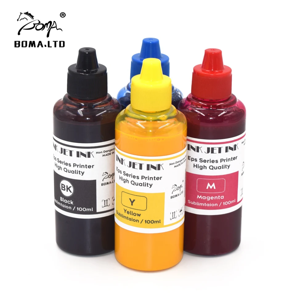 GC21 4*100ml Sublimation Printing Ink Refill Kit for Ricoh GX3050 GX3000 GX2050 GX7000 GX5050 GX2500 Printer