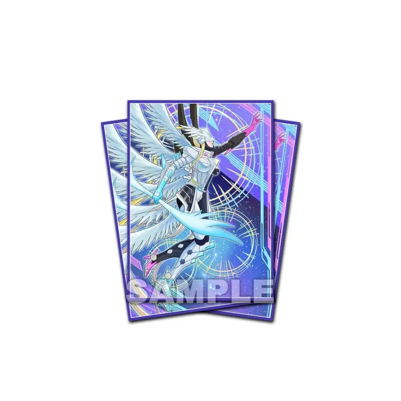 60 ピース/セットデジモンアドベンチャー LOOGAMON マステモンカードスリーブ DTCG PTCG アニメゲームコレクションカード保護カバーギフトおもちゃ 67*92 ミリメートル