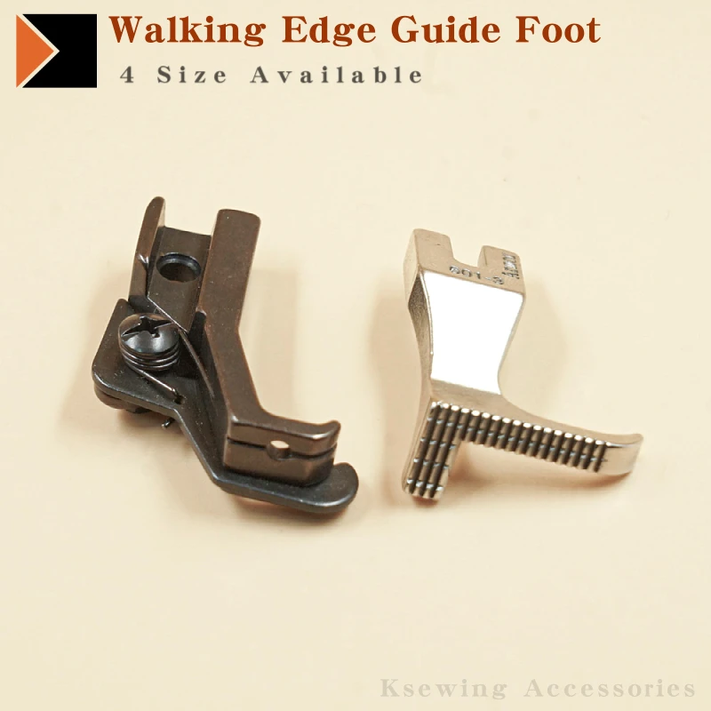 1 SET Walking Feet Edge Guide Foot Compensating Presser Foot Consew Highlead Durkopp Pfaff 601-3 Leather Sewing Machine Parts