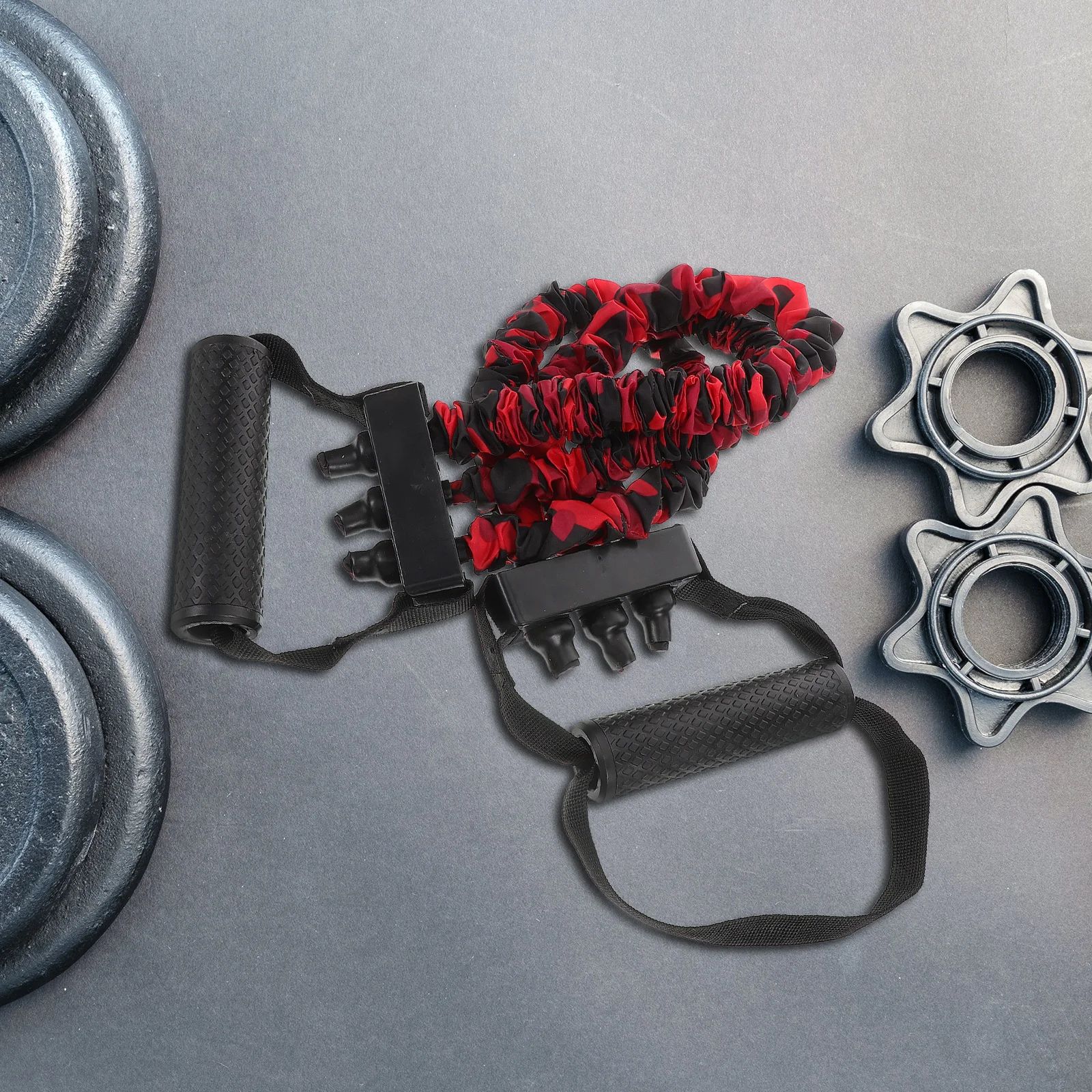 

Adjustable Chest Expander Durable Plastic Steel Wire for Home Chest Arm Workout Strength Training Fitness Puller Exercise