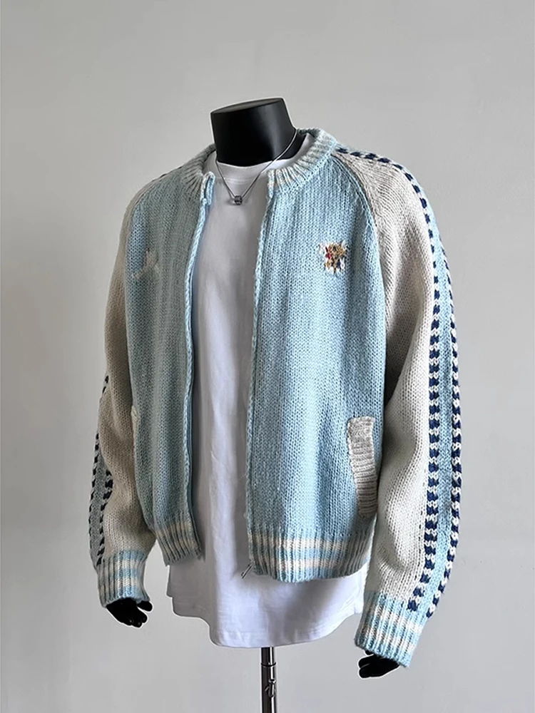 

Мужской свитер Cleanfit на молнии: элегантный вязаный кардиган премиум-класса для ранней осени