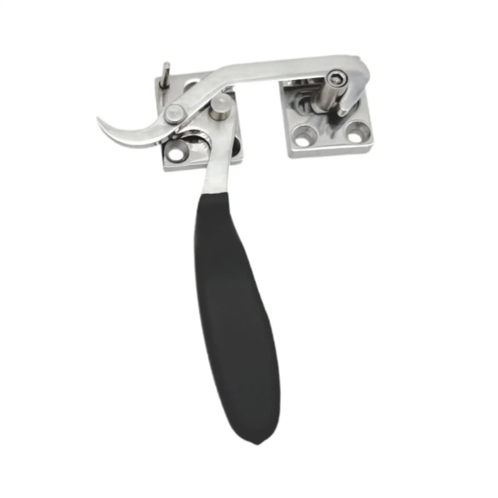 Stainless Steel Adjustable Draw Latch Lock Sturdy Handle Hardware for Airtight Cabinet and Door Applications