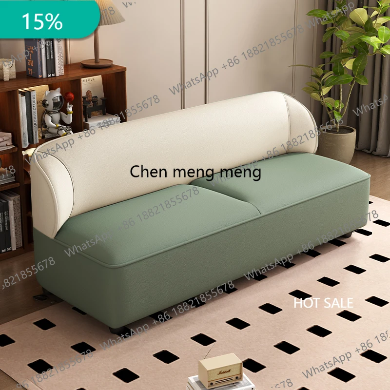 Sofás Sencillos para Sala de Estar, Sofás Modernos Minimalistas de Lujo, Sofás Europeos para Familias, Muebles Económicos para el Hogar