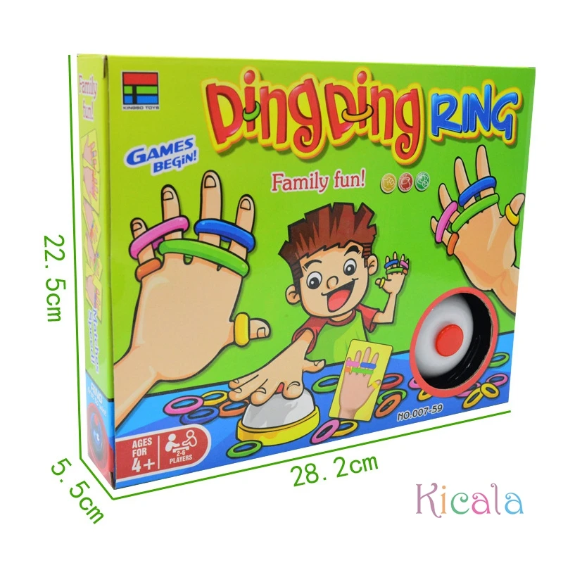 Kids Ring Toss Game Color Recognition Logic Training Family Puzzle Toy for Parent-Child Interaction Perfect for Christmas Gifts