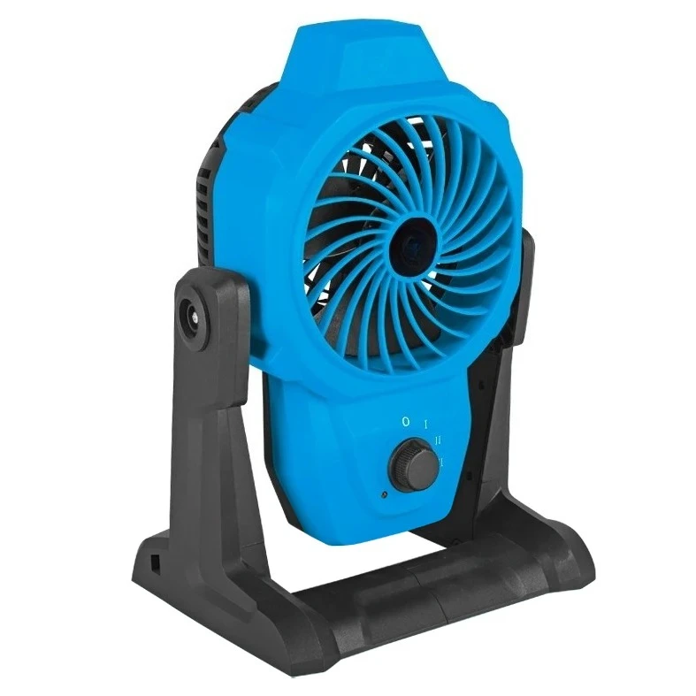 Style 12V Li-ion Battery DC Cordless Fan  with 360 Degree Angle Adjustment with Magnetic Por   Assemble CE Approval