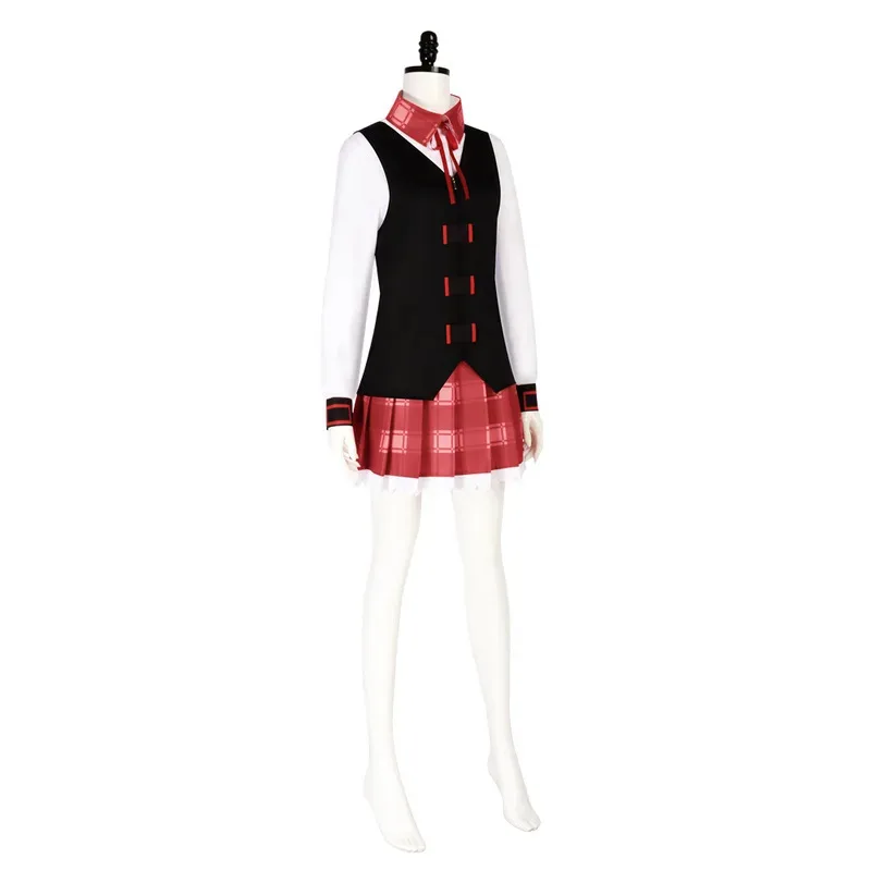 Anime Akame Ga Kill! Costuem JK Dress Vest Chelsea Cosplay Women Halloween Roleplay Costume For Womana;3,v'5.t;8,