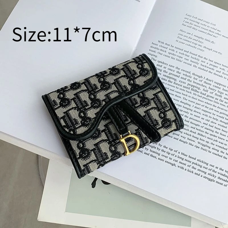 المرأة خمر المحفظة الأزياء المنسوجة محفظة نسائية للعملات المعدنية متعددة الفتحات سعة كبيرة محفظة نسائية للعملات المعدنية جديد D-كليب عملة حامل بطاقة