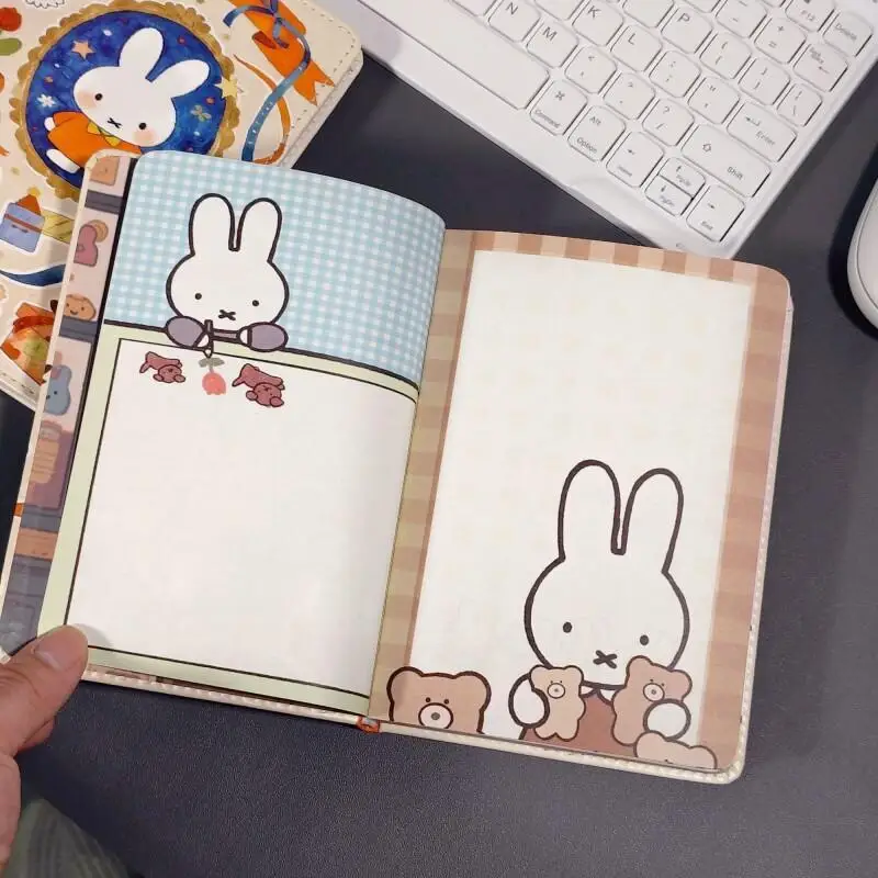 Nijntje Notebook Leuke Cartoon Creatief Eenvoudig Kantoor Student Kleurrijke Binnenpagina Cartoon Notebook Vakantiecadeau