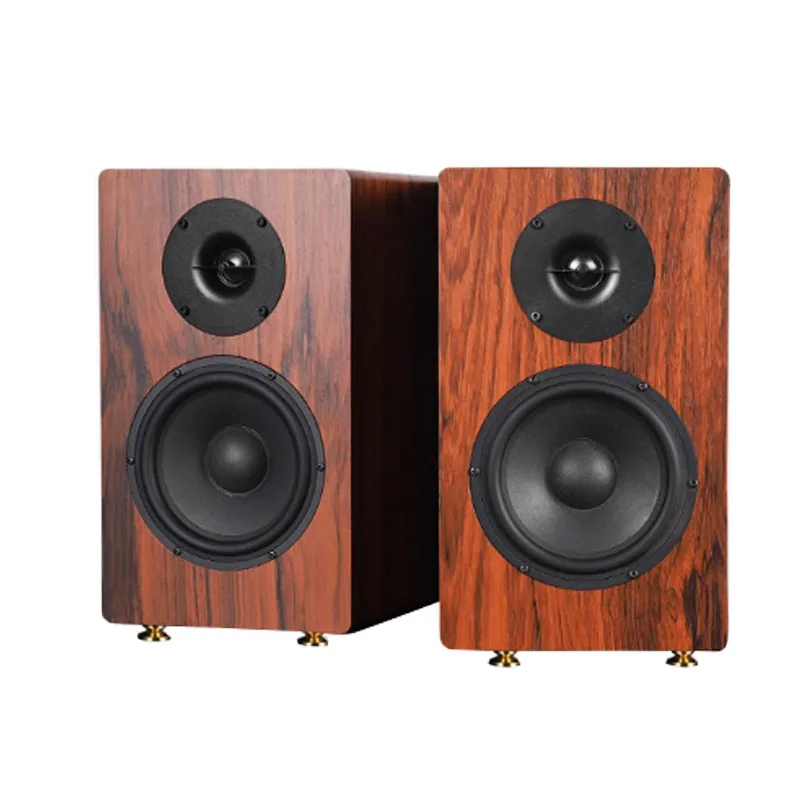 Home Theater Surround Speakers 120W Bookshelf Sound Box Loudspeakers 6.5 Inch Midrange Bass Passive Speaker 8 Ohm 2.0